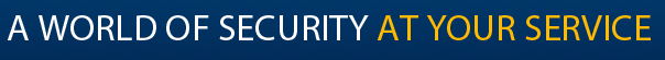 A world of security at your service
